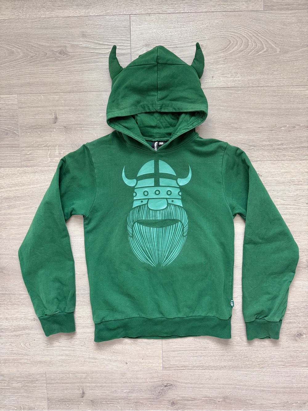 Danefae Viking Hoodie With Viking Horns